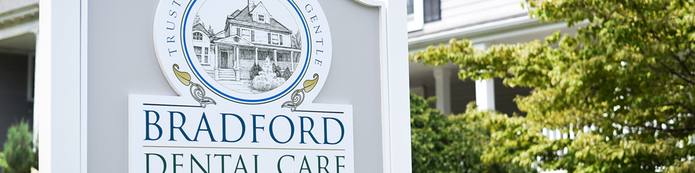 Sign for Bradford Dental Care